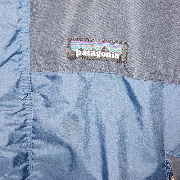 Patagonia Two-Tone Blue Hooded Jacket S - Picture 2 of 4